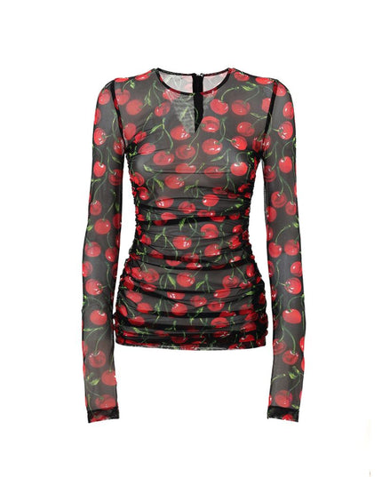 Dolce & Gabbana Bicolor Polyamide Sweatshirt