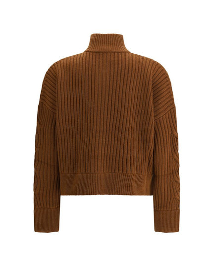 Max Mara Beige Wool Cardigan