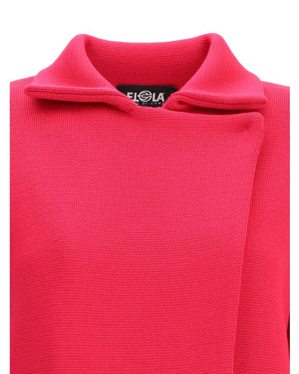 Ella Multicolor Merino Wool Coat