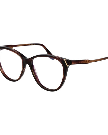Victoria Beckham Brown Acetate Glasses (Frames)