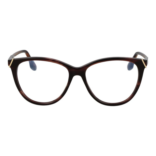 Victoria Beckham Brown Acetate Glasses (Frames)