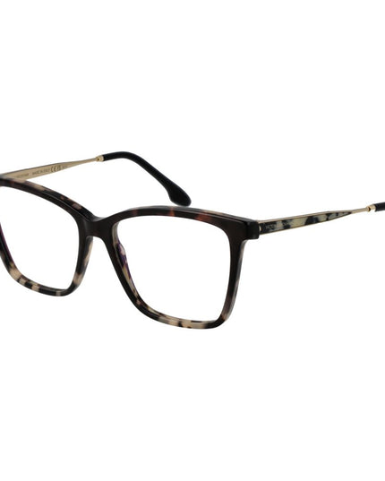 Victoria Beckham Brown Metal & Plastic Glasses (Frames)