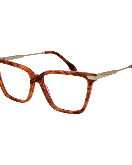 Victoria Beckham Orange Metal & Plastic Glasses (Frames)