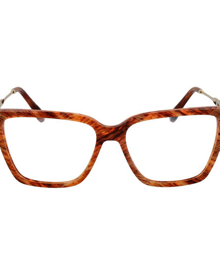 Victoria Beckham Orange Metal & Plastic Glasses (Frames)