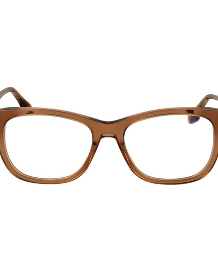 Victoria Beckham Brown Acetate Glasses (Frames)