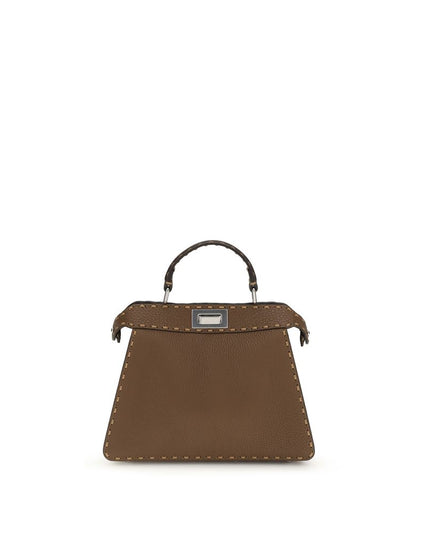 Fendi Brown Leather Handbag