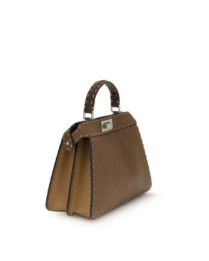 Fendi Brown Leather Handbag