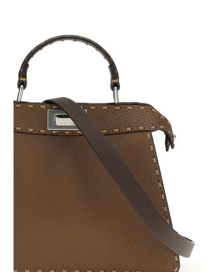 Fendi Brown Leather Handbag