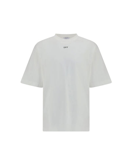 Off-White White Cotton T-Shirt