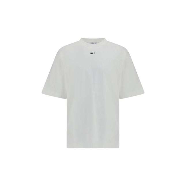 Off-White White Cotton T-Shirt