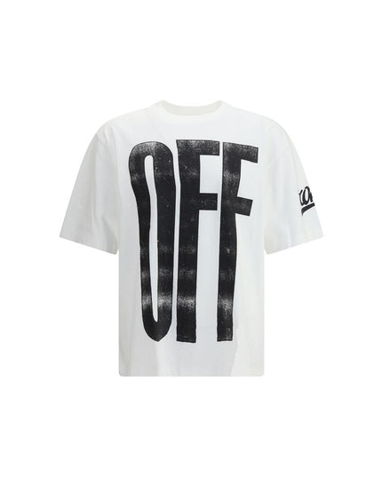 Off-White White Cotton T-Shirt