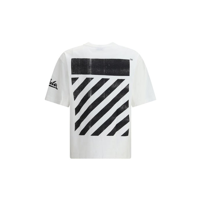 Off-White White Cotton T-Shirt