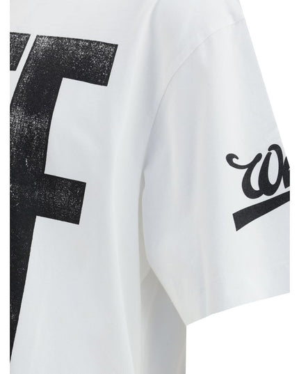 Off-White White Cotton T-Shirt