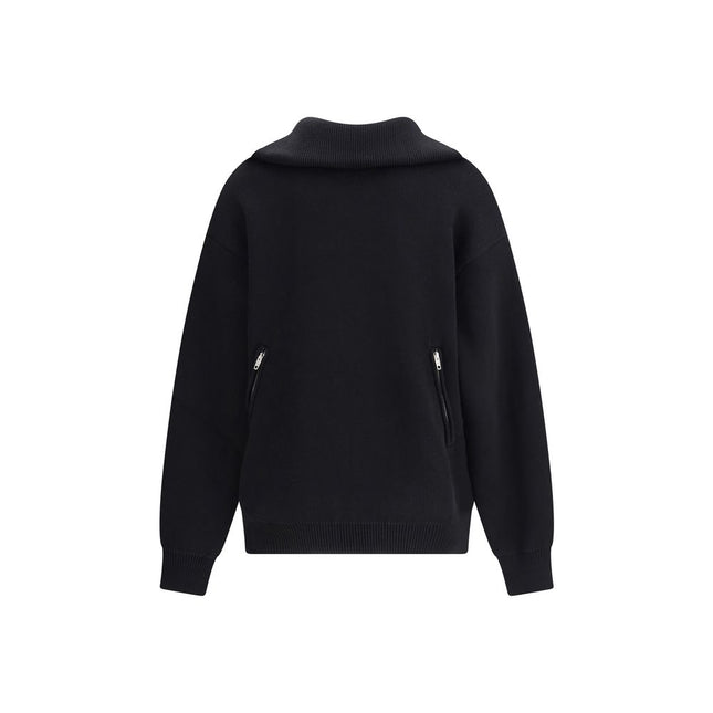 Balenciaga Black Cotton Sweatshirt