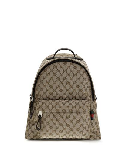 Gucci Beige Nylon Backpack