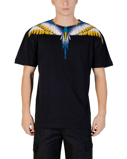 County of Milan Black Cotton T-Shirt