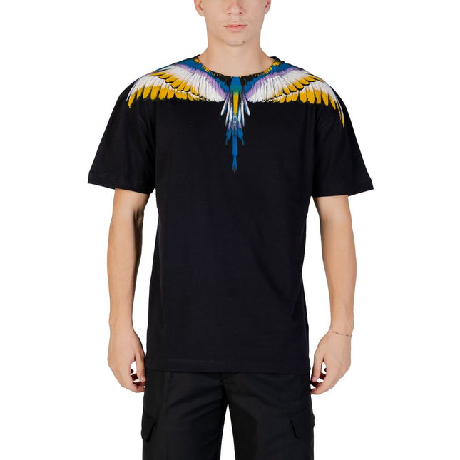 County of Milan Black Cotton T-Shirt