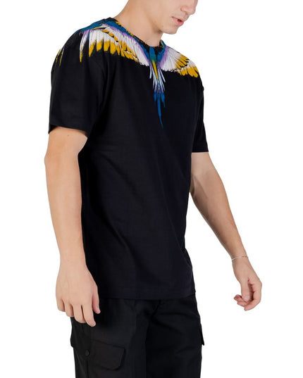 County of Milan Black Cotton T-Shirt