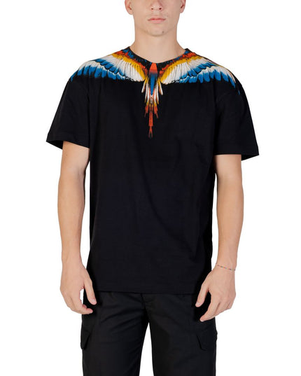 County of Milan Black Cotton T-Shirt