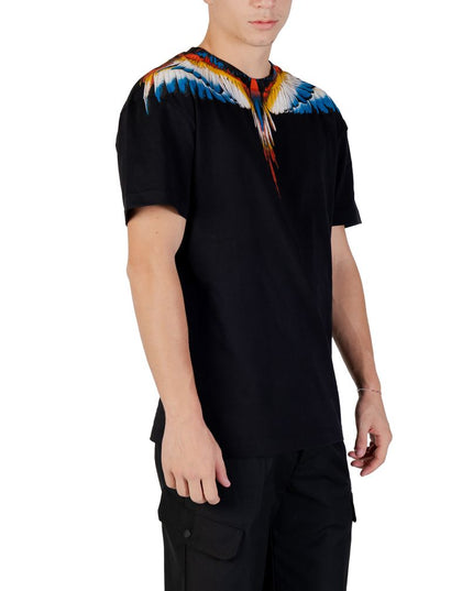 County of Milan Black Cotton T-Shirt