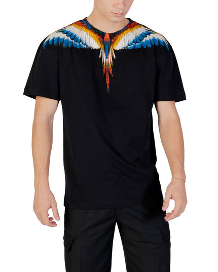 County of Milan Black Cotton T-Shirt