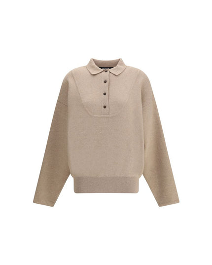 Jacquemus Beige Wool Sweatshirt