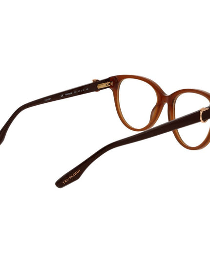 Trussardi Brown Acetate Glasses (Frames)