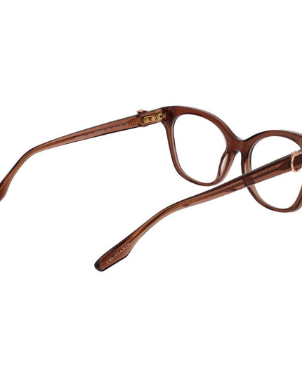 Trussardi Brown Acetate Glasses (Frames)