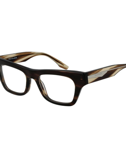 Trussardi Brown Acetate Glasses (Frames)