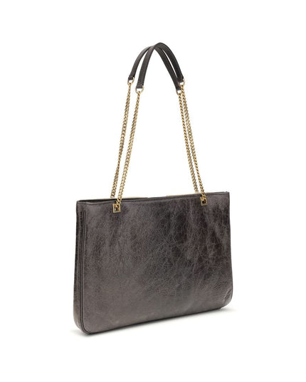 Valentino Garavani Black Lamb Ovis Aries Aries Shoulder Bag