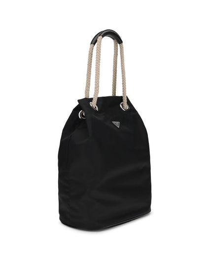 Prada Black Recycled Polyamide Shoulder Bag