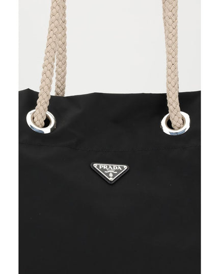 Prada Black Recycled Polyamide Shoulder Bag