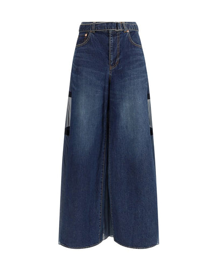 Sacai Denim Pants with liner back