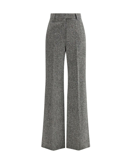 Valentino Gray Wool Casual Pants