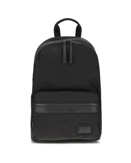 Premiata Black Nylon Backpack