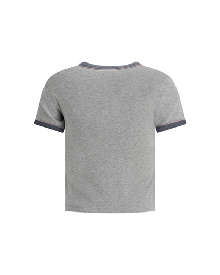 Chloé Gray Cotton T-Shirt