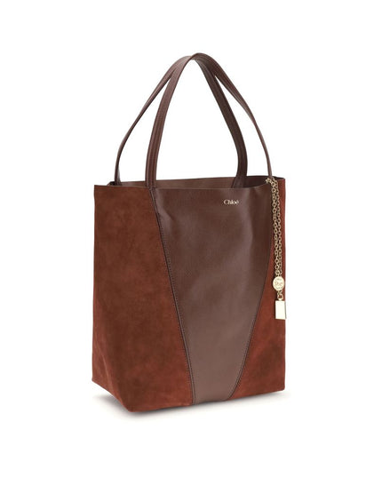 Chloé Brown Calf Leather Bos Taurus Shoulder Bag