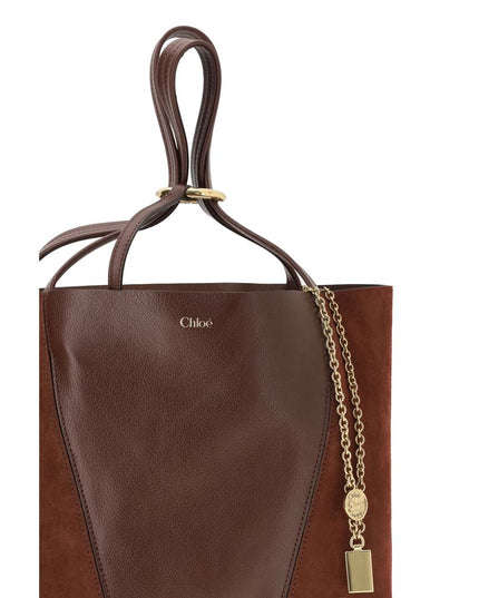 Chloé Brown Calf Leather Bos Taurus Shoulder Bag