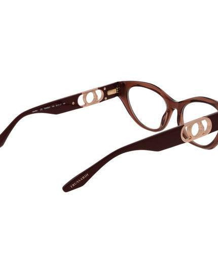 Trussardi Brown Acetate Glasses (Frames)