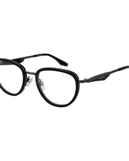 Trussardi Black Metal & Plastic Glasses (Frames)