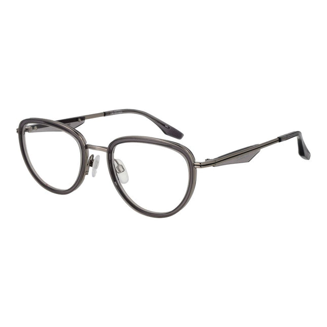 Trussardi Gray Metal Glasses (Frames)
