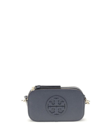 Tory Burch Blue Leather Shoulder Bag