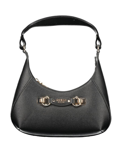Guess Jeans Black Polyethylene Handbag