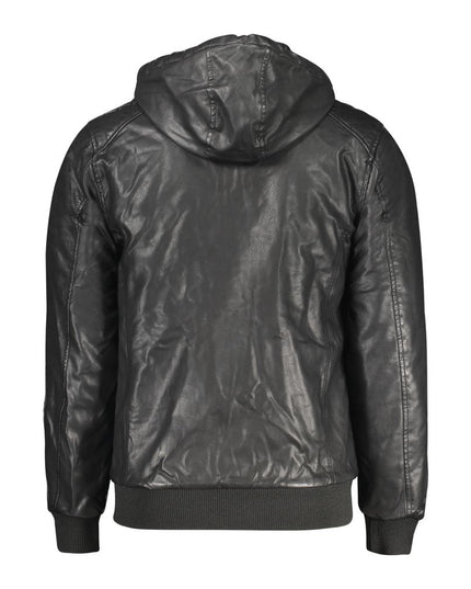 Accademia Militare Black Polyester Men's Jacket