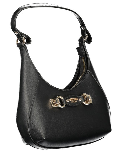 Guess Jeans Black Polyethylene Handbag