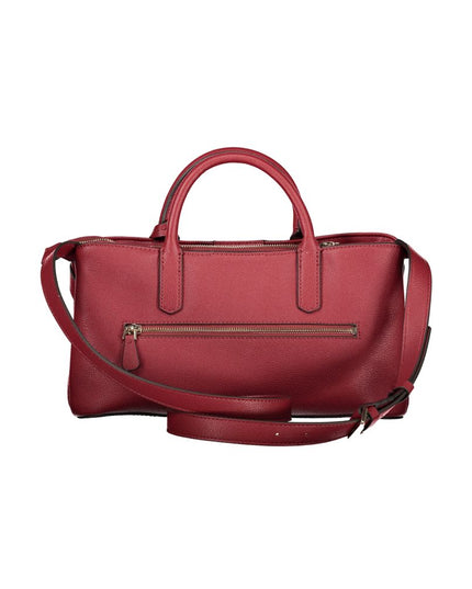 Guess Jeans Red Polyethylene Handbag
