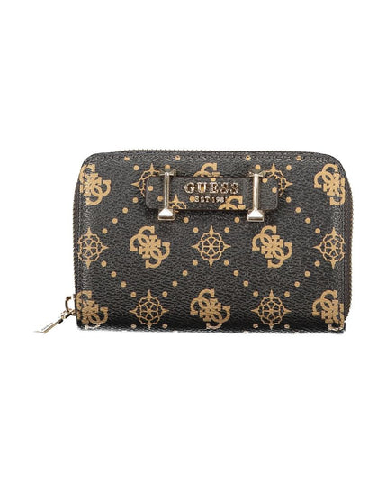 Guess Jeans Brown Polyethylene Wallet