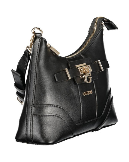 Guess Jeans Black Polyethylene Handbag