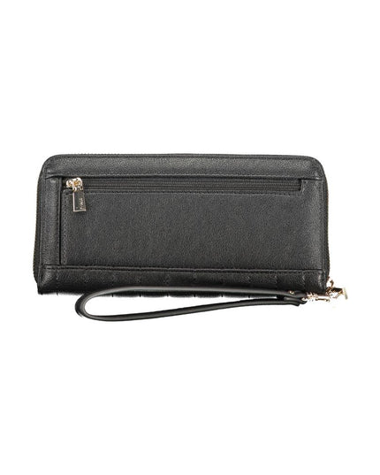 Guess Jeans Black Polyethylene Wallet