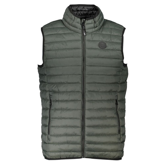 Gianmarco Venturi Verde Poliammide Men's Vest